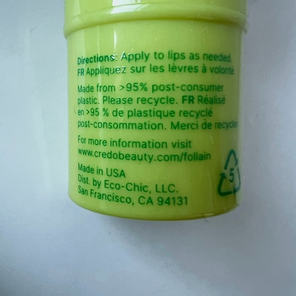 Follain lip balm long lasting moisture protection - Picture 3 of 8